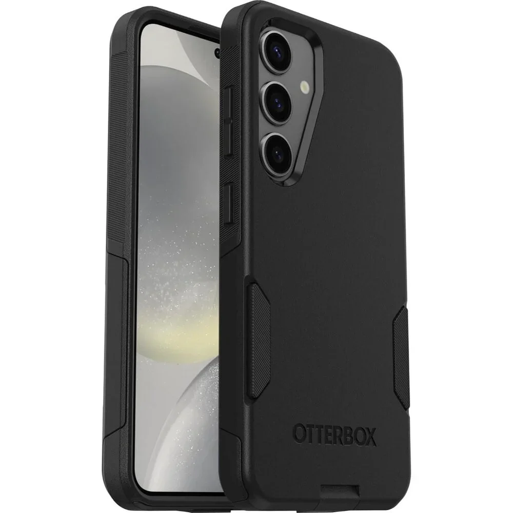 OtterBox Commuter Series Case for Samsung Galaxy S24 Black Slim Dual-Layer Cover